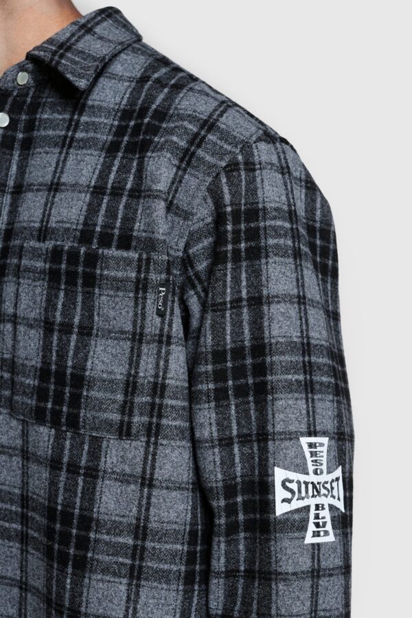 caprena Boulevard Flannel – Soft & Cozy Checkered Shirt - Image 7