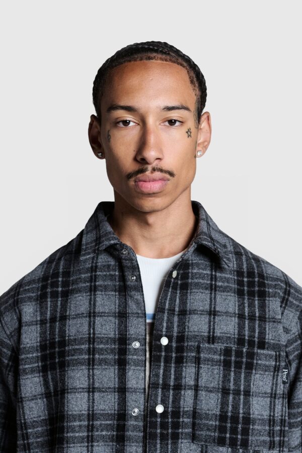 caprena Boulevard Flannel – Soft & Cozy Checkered Shirt - Image 6