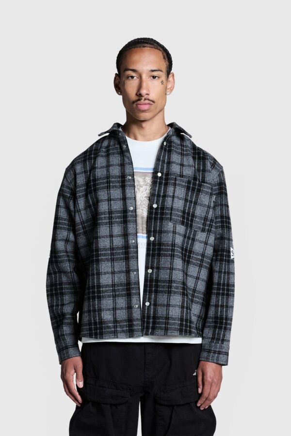 caprena Boulevard Flannel – Soft & Cozy Checkered Shirt - Image 5