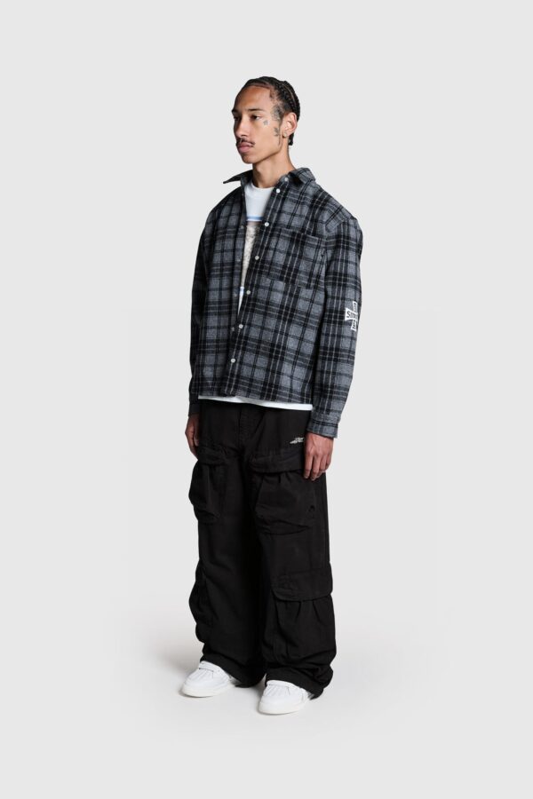 caprena Boulevard Flannel – Soft & Cozy Checkered Shirt - Image 2