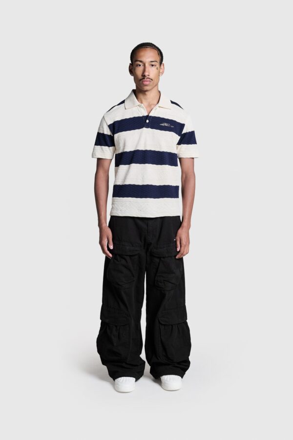caprena Knit Rugby Polo – Comfortable & Classic Casual Top
