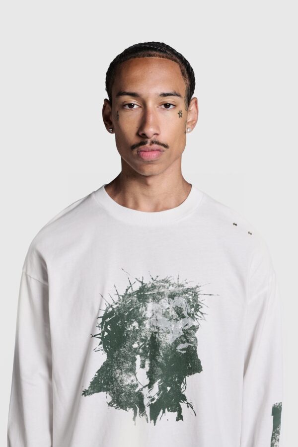 caprena Jesus Longsleeve – Comfortable & Bold Graphic Shirt - Image 6