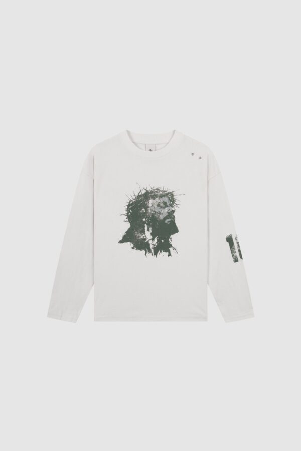 caprena Jesus Longsleeve – Comfortable & Bold Graphic Shirt - Image 9