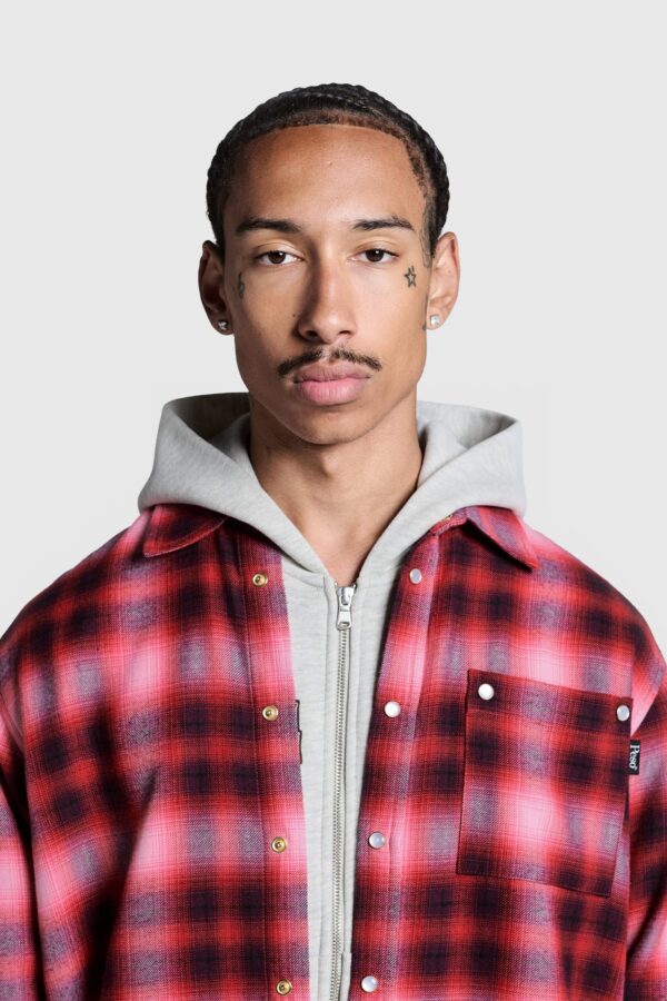 caprena Boulevard Flannel – Soft & Cozy Checkered Shirt - Image 6
