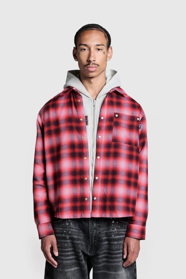 caprena Boulevard Flannel – Soft & Cozy Checkered Shirt - Image 5