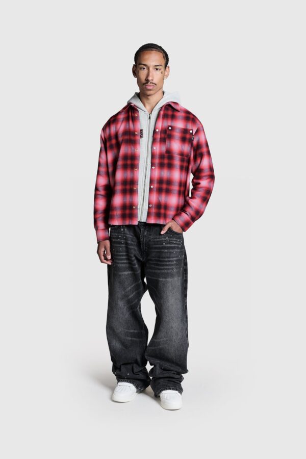caprena Boulevard Flannel – Soft & Cozy Checkered Shirt - Image 4