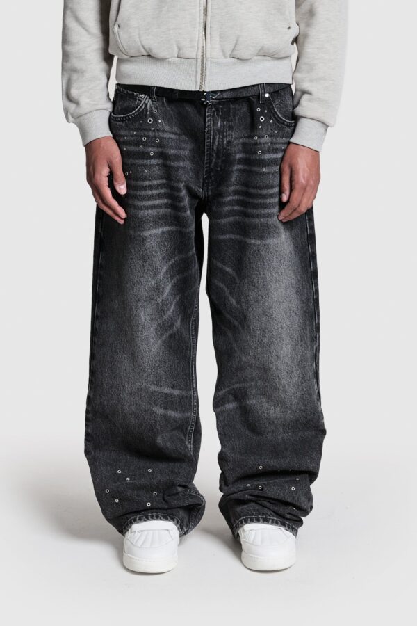 caprena Eyelet Denim – Stylish & Modern Jeans with Eyelet Details - Image 5