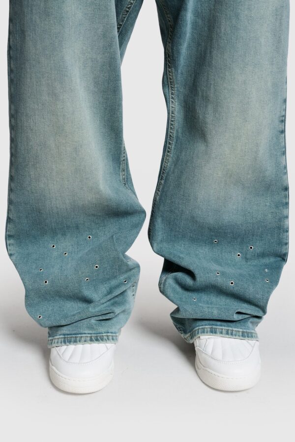 caprena Eyelet Denim – Trendy Jeans with Stylish Eyelet Details - Image 8