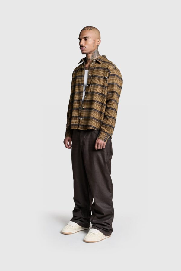 caprena Boulevard Flannel – Soft & Cozy Checked Shirt - Image 2